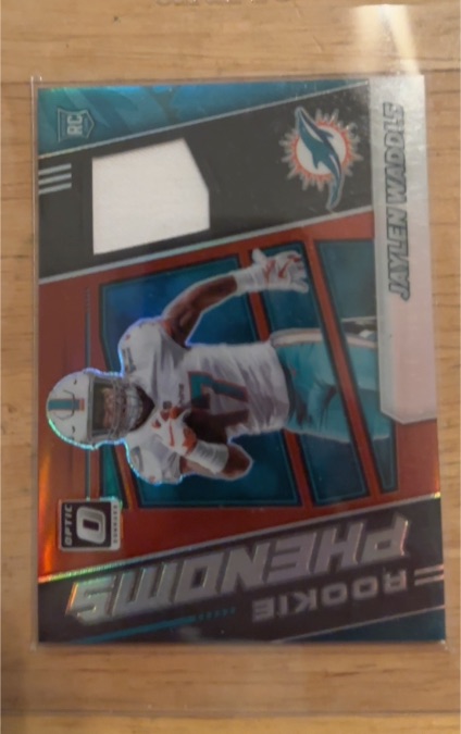 2021 Donruss Optic #RPH-8 Jaylen Waddle Rookie Phenoms — front