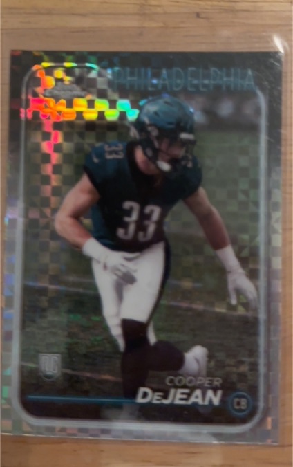 2024 Topps Chrome #232 Cooper DeJean — front