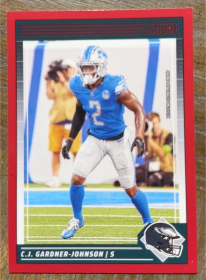 2024 Score #97 C.J. Gardner-Johnson — front