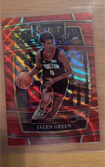2021-22 Panini Select #7 Jalen Green — front