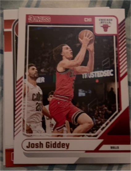 2024-25 Donruss #190 Josh Giddey — front