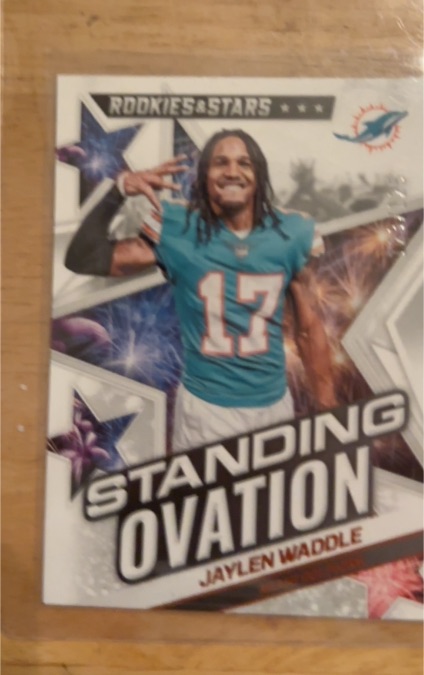 2022 Panini Rookies & Stars Standing Ovation #SO-17 Jaylen Waddle — front