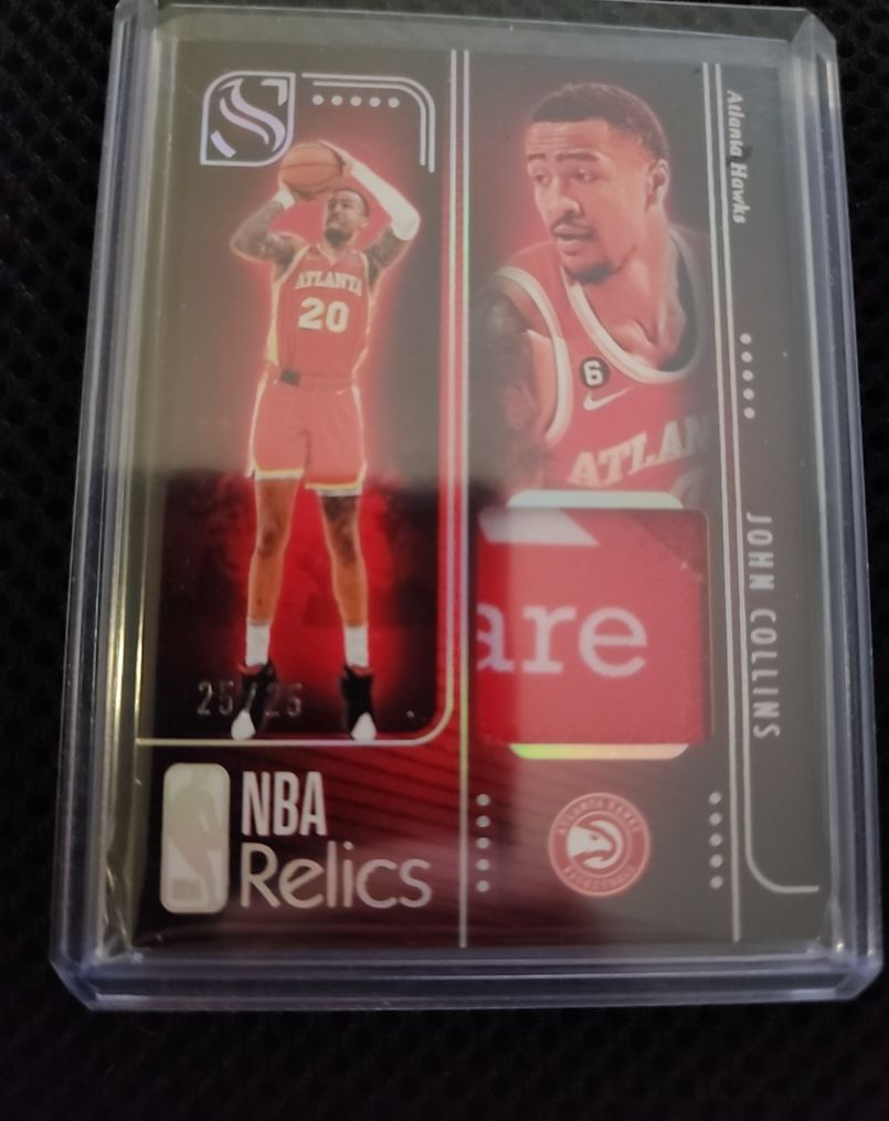2024-25 Panini Silhouette NBA Relics #REL-JCO John Collins — front