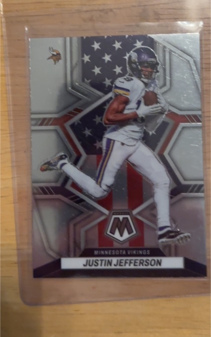 2022 Panini Mosaic #264 Justin Jefferson — front