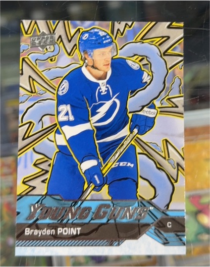 2024-25 Upper Deck Series 2 Young Guns Renewed #205 Brayden Point — front