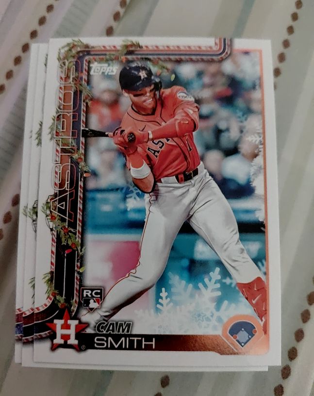 2025 Topps Holiday #H121 Cam Smith — front