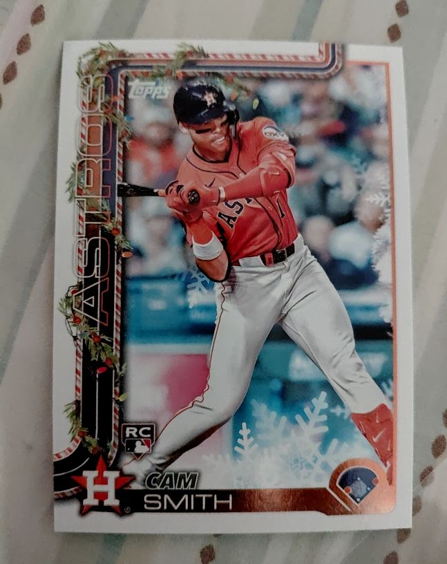 2025 Topps Holiday #H121 Cam Smith — front