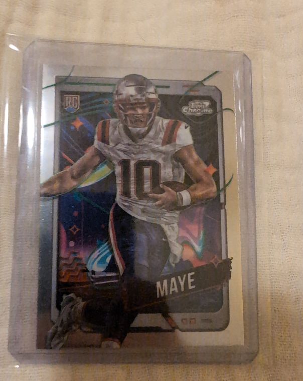 2024 Topps Cosmic Chrome #162 Drake Maye — front