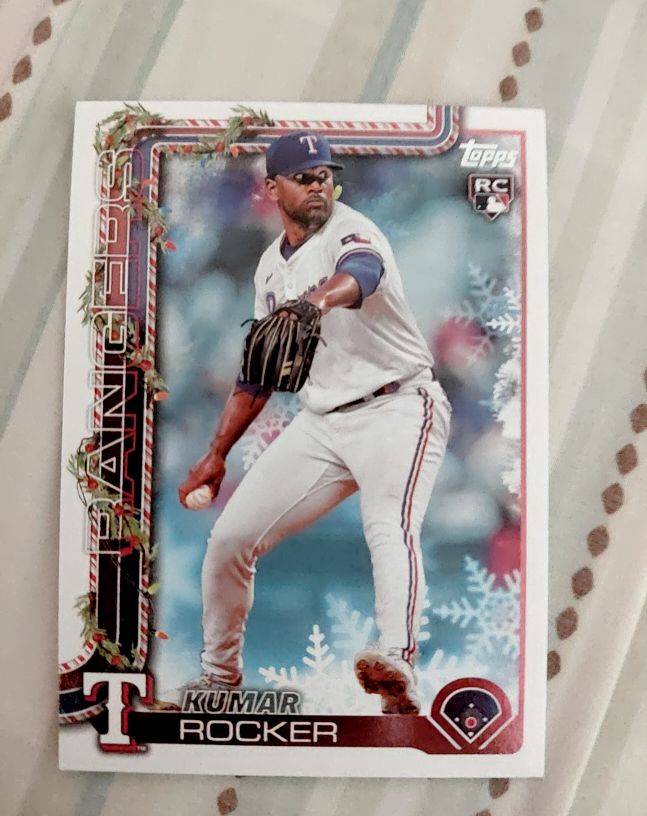 2025 Topps Holiday #H31 Kumar Rocker — front