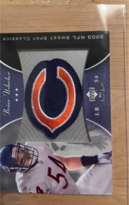 2003 Upper Deck Sweet Spot Classics #54 Brian Urlacher — front