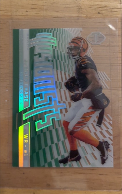 2022 Panini Illusions Illusionists #I-1 Ja'Marr Chase — front