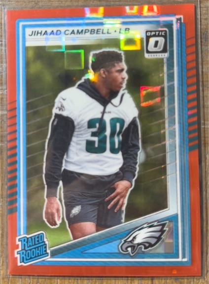 2025 Donruss Optic #343 Jihaad Campbell — front