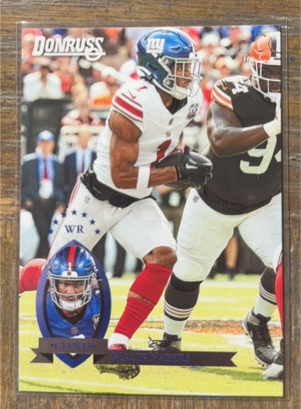 2025 Donruss Retro 1995 #37 Malik Nabers — front