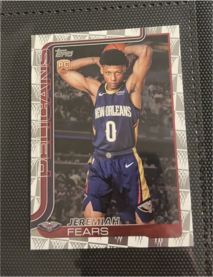 2025-26 Topps Basketball #207 Jeremiah Fears RC — front