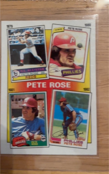 1986 Topps #6 The Pete Rose Years: 1979-1982 — front