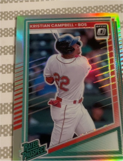 2025 Donruss Optic #151 Kristian Campbell — front