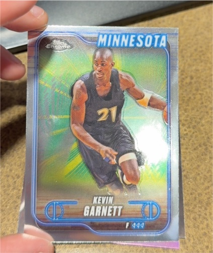 2024-25 Topps Chrome #44 Kevin Garnett — front