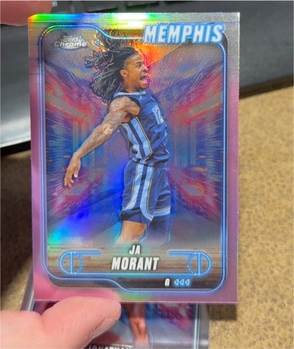 2024-25 Topps Chrome #188 Ja Morant — front