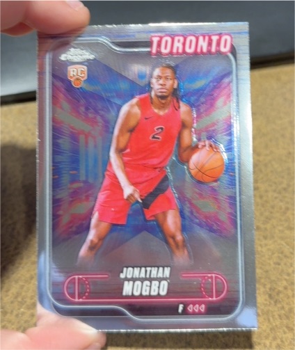 2024-25 Topps Chrome #194 Jonathan Mogbo — front
