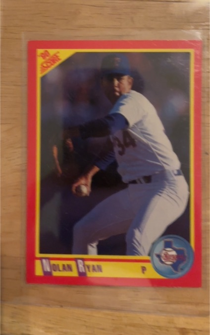 1990 Score #250 Nolan Ryan — front