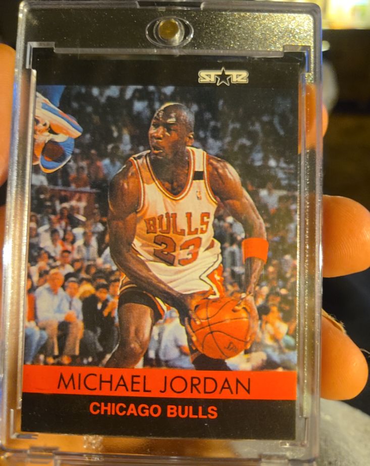 1990-91 Star #2 Michael Jordan — front