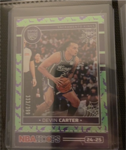 2024-25 Panini NBA Hoops #24-25 Devin Carter — front