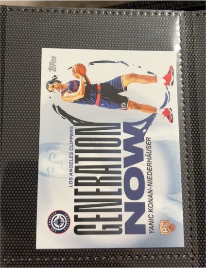 2025-26 Topps Generation Now #GN-30 Yanic Konan-Niederhauser — front