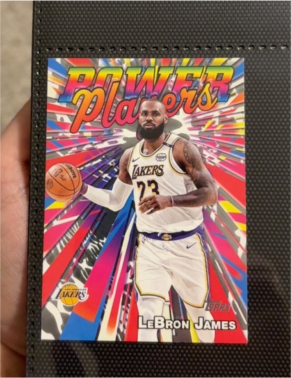 2025-26 Topps Flagship #PP-7 LeBron James Power Players — front