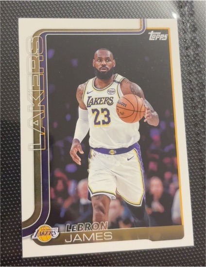 2025-26 Topps #150 LeBron James — front