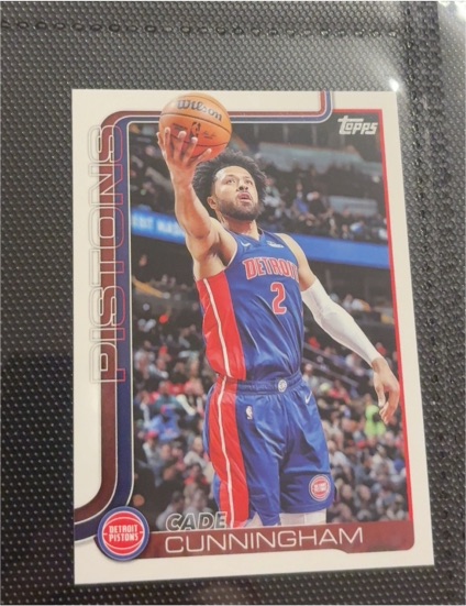 2025-26 Topps #40 Cade Cunningham — front