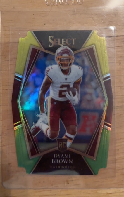 2021 Panini Select #167 Dyami Brown — front