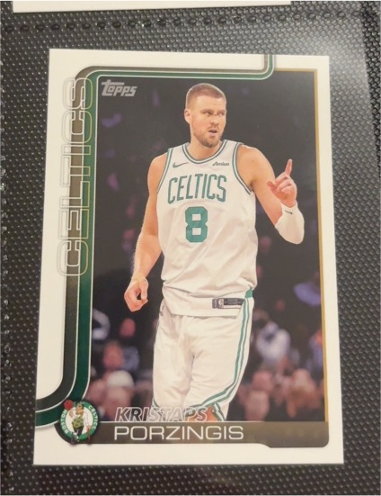 2025-26 Topps #3 Kristaps Porzingis — front
