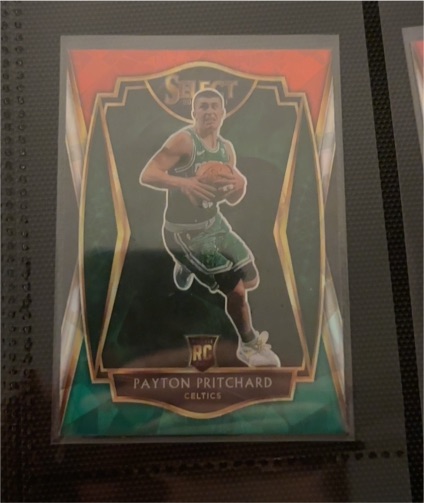 2020-21 Panini Select #196 Payton Pritchard — front