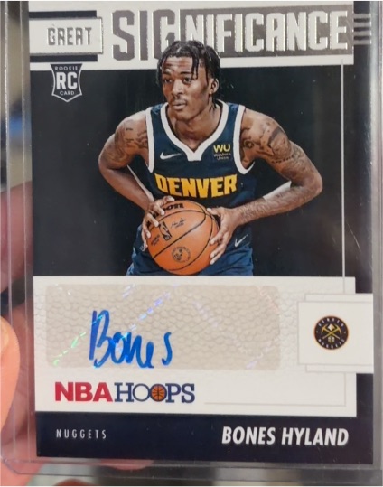 2021-22 Panini NBA Hoops Great Significance #GS-BH Bones Hyland — front