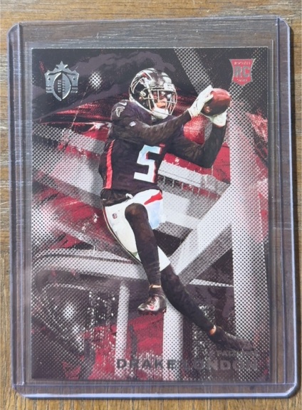 2022 Panini Chronicles #GK-6 Drake London Gridiron Kings — front