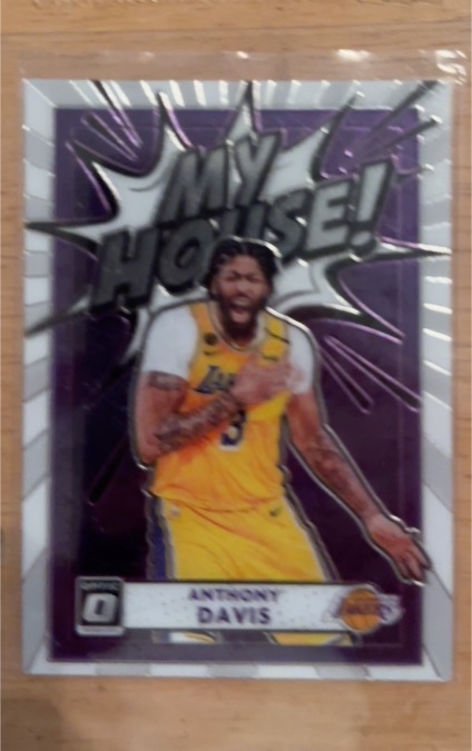 2020-21 Panini Donruss Optic #20 Anthony Davis My House — front