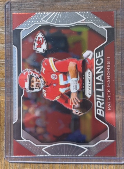 2019 Panini Prizm Brilliance #B-PM Patrick Mahomes II — front