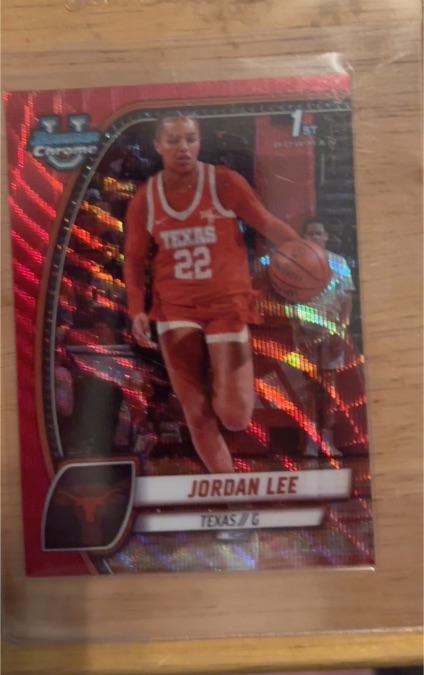 2024 Bowman Chrome University #34 Jordan Lee — front