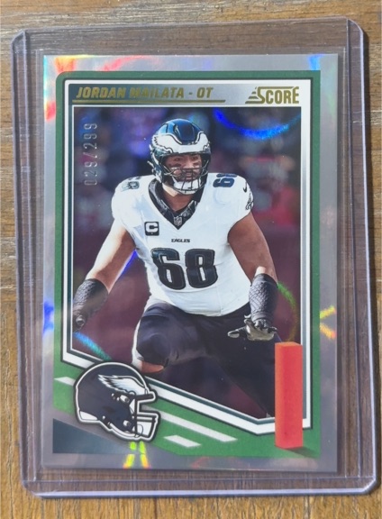 2025 Panini Score #129 Jordan Mailata — front