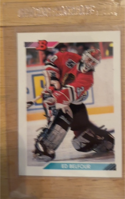 1992-93 Bowman #90 Ed Belfour — front