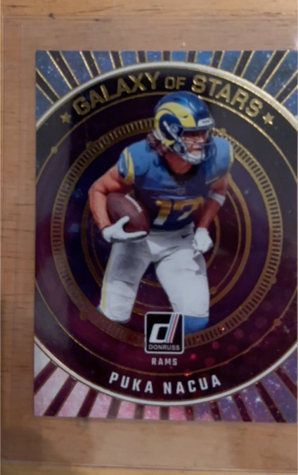 2024 Panini Donruss Galaxy of Stars #GOS-LAR Puka Nacua — front