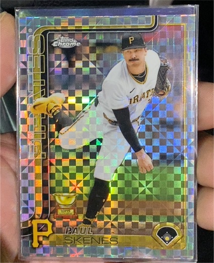 2025 Topps Chrome #300 Paul Skenes — front