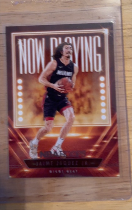 2023-24 Panini Hoops Now Playing #30 Jaime Jaquez Jr. — front