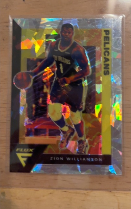 2020-21 Panini Flux #109 Zion Williamson — front