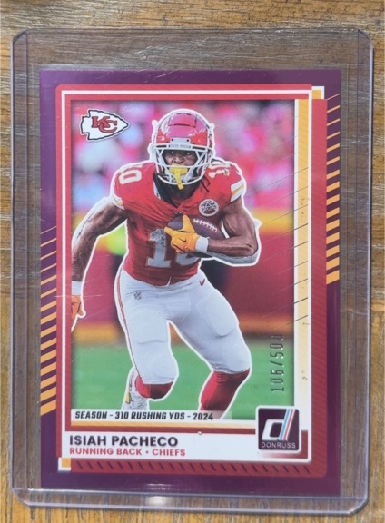 2024 Donruss #106 Isiah Pacheco — front