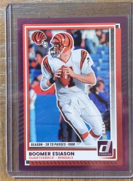2025 Donruss #299 Boomer Esiason — front