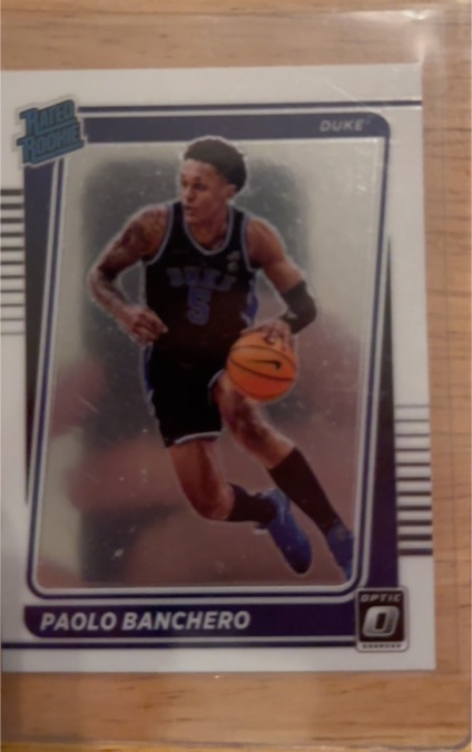 2022 Panini Donruss Optic #2 Paolo Banchero — front