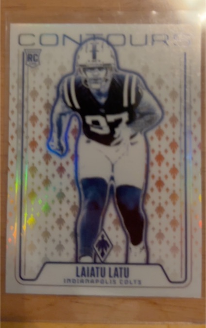 2024 Panini Phoenix Contours #CON-LLU Laiatu Latu — front