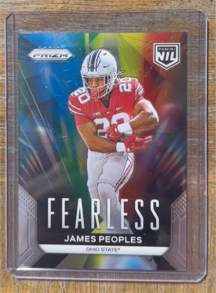 2024 Panini Prizm Fearless James Peoples — front