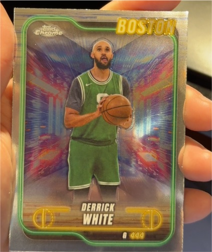 2024-25 Topps Chrome #45 Derrick White — front